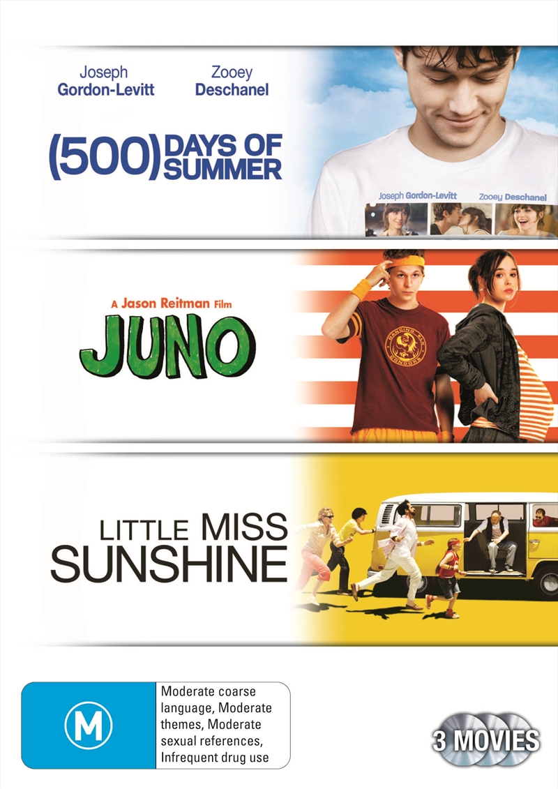 500 Days Of Summer / Juno / Little Miss Sunshine/Product Detail/Comedy