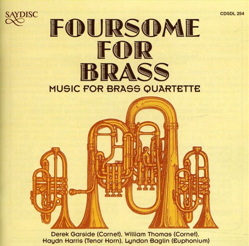 Foursome For Brass: Music For Brass Quartette / Va/Product Detail/Classical