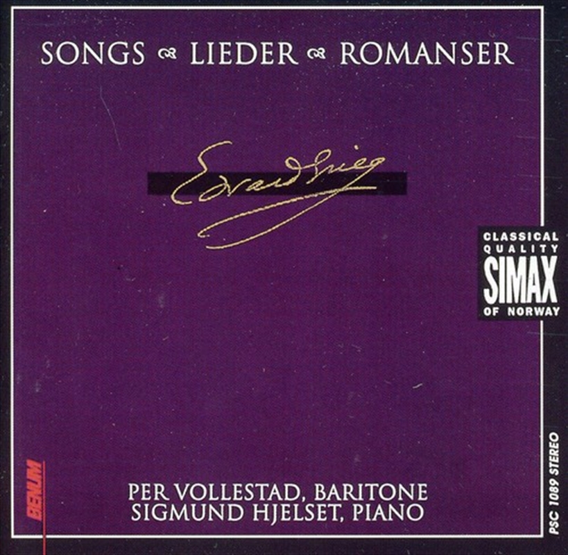 Songs Lieder Romanser/Product Detail/Classical