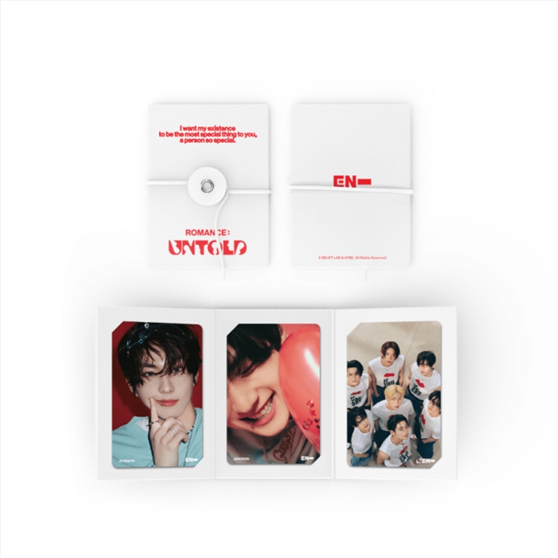 Enhypen - Romance : Untold Official Md Lenticular Panorama Package Jungwon/Product Detail/KPOP Merch