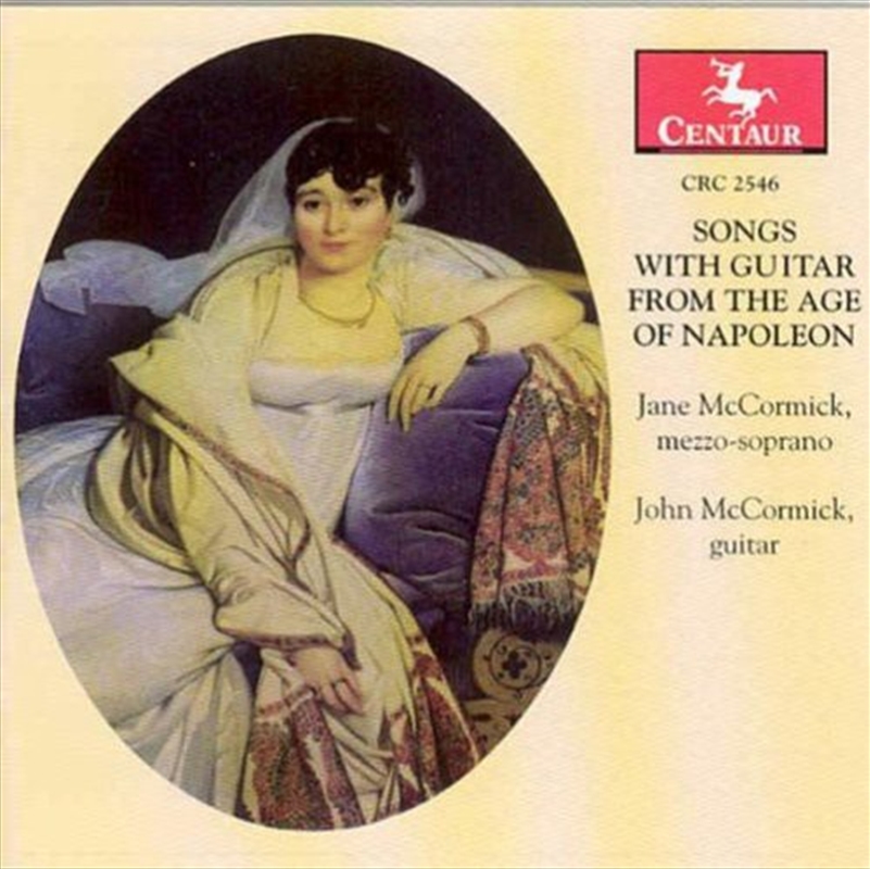 Songs With Guitar From The Age Of Napoleon/Product Detail/Classical