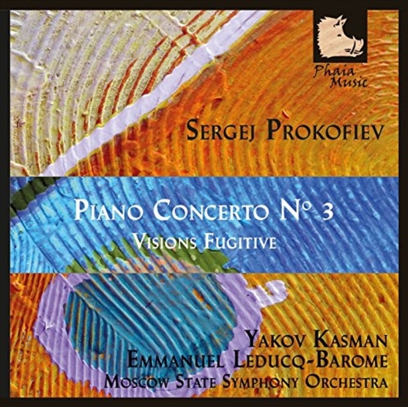 Pno Con 3 & Visions Fugitive/Product Detail/Classical