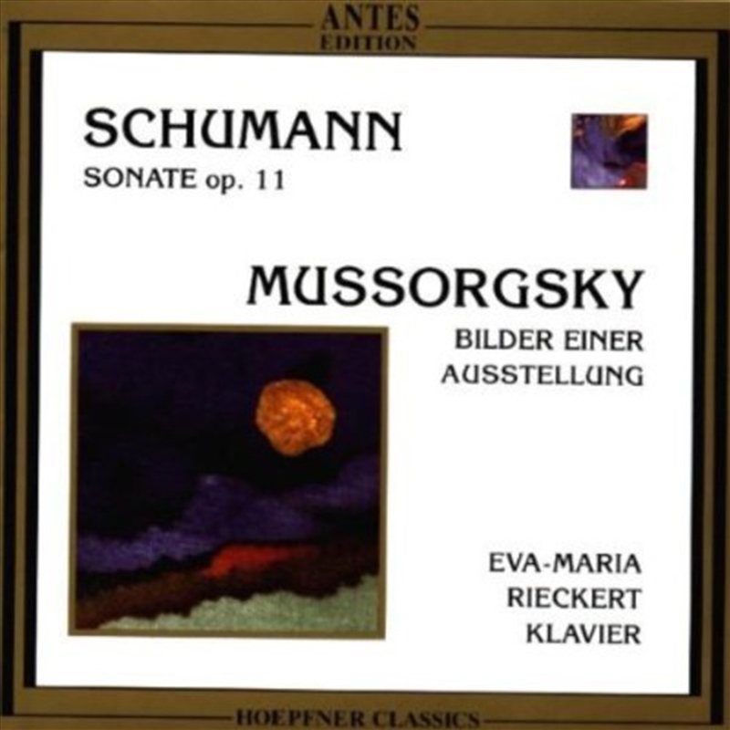 Sonata Op 11 / Bilder Einer Ausstellung/Product Detail/Classical