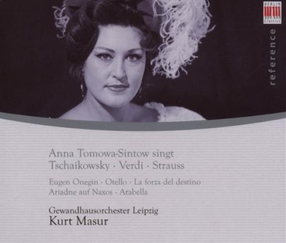 Anna Tomowa-Sintow Sings Verdi/Product Detail/Classical