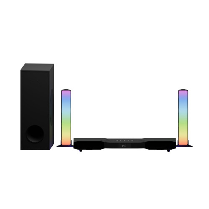 Precision 2.1CH RGB Gaming Soundbar with subwoofer/Product Detail/Speakers