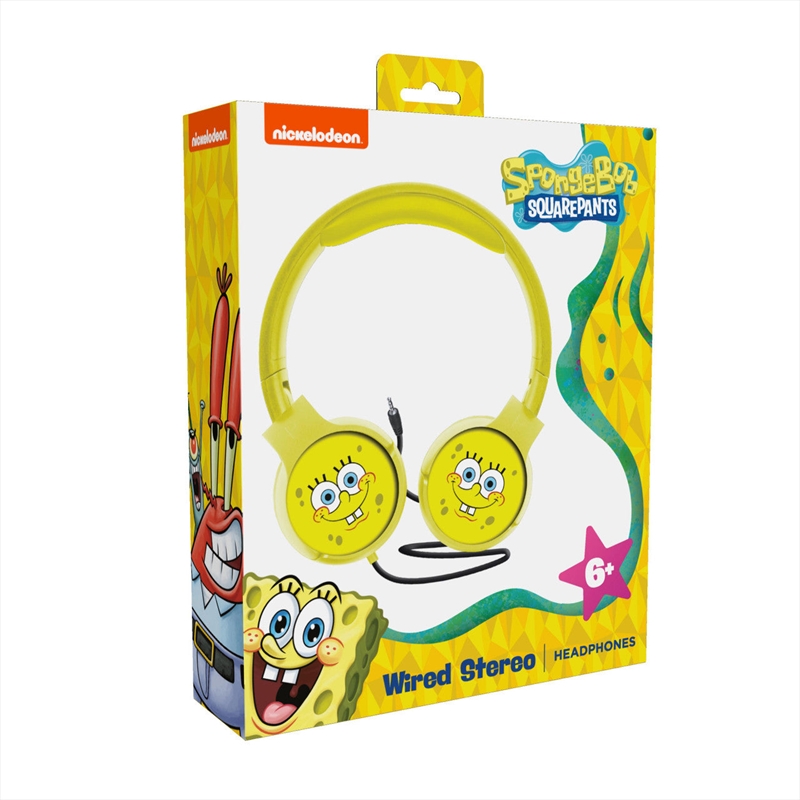 SpongeBob Wired Kids Headphone SpongeBob/Product Detail/Headphones