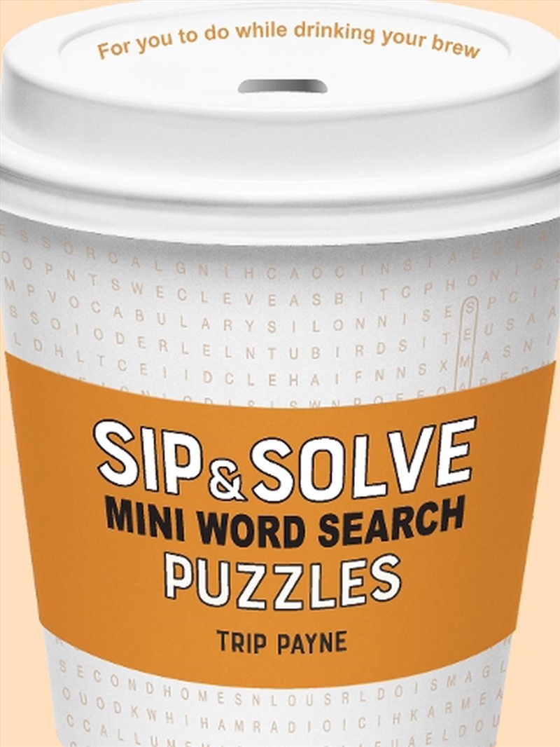 Sip & Solve Mini Word Search Puzzles/Product Detail/Jigsaw Puzzles