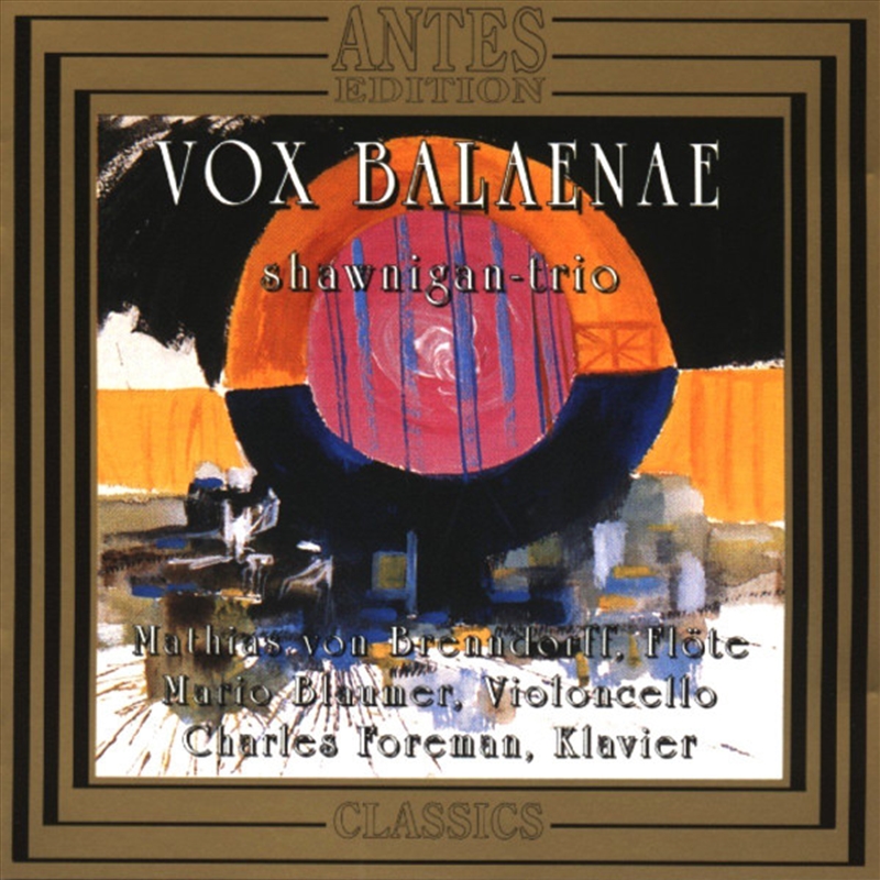 Vox Balaenae / Piano Trios/Product Detail/Classical