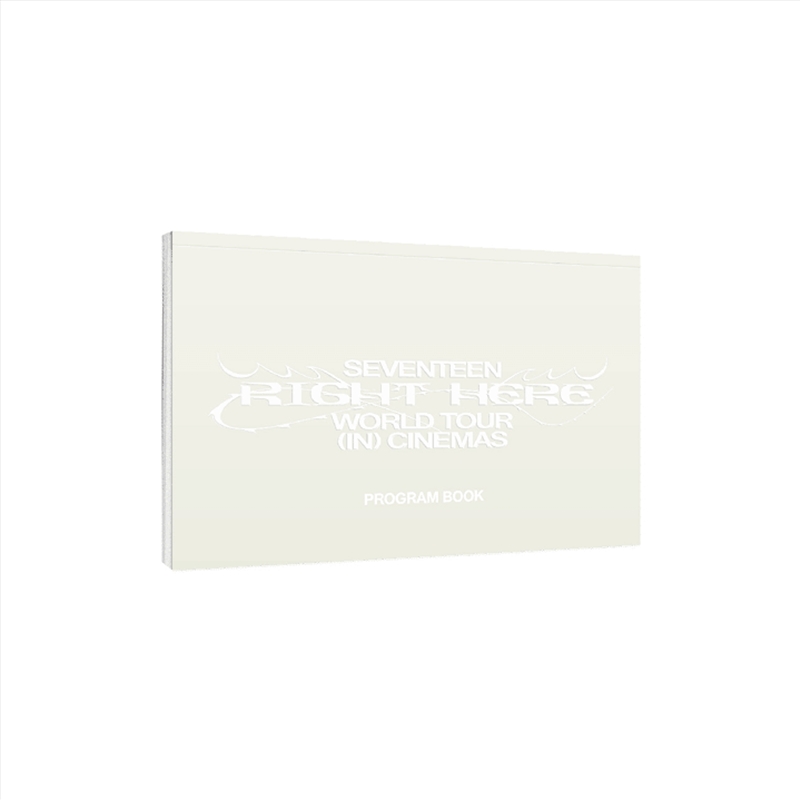 Seventeen - Right Here World Tour In Cinemas Program Book/Product Detail/KPOP Merch