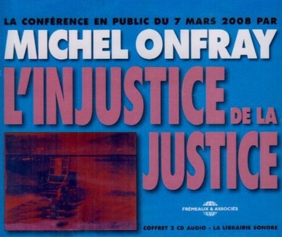 L'Injustice De La Justice/Product Detail/Specialist