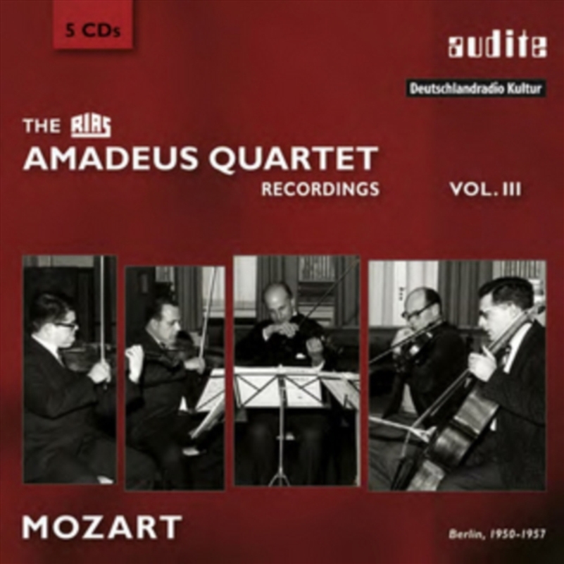 Rias Amadeus Qrt Recordings Iii-Mozart Str Qrts/Product Detail/Classical