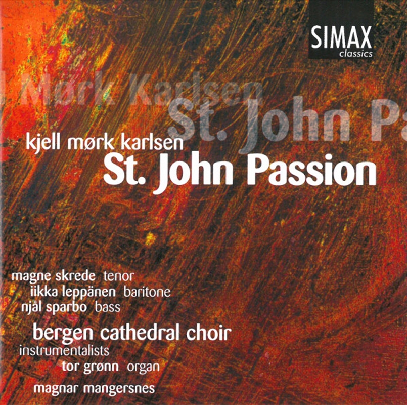 St John Passion/Product Detail/Classical
