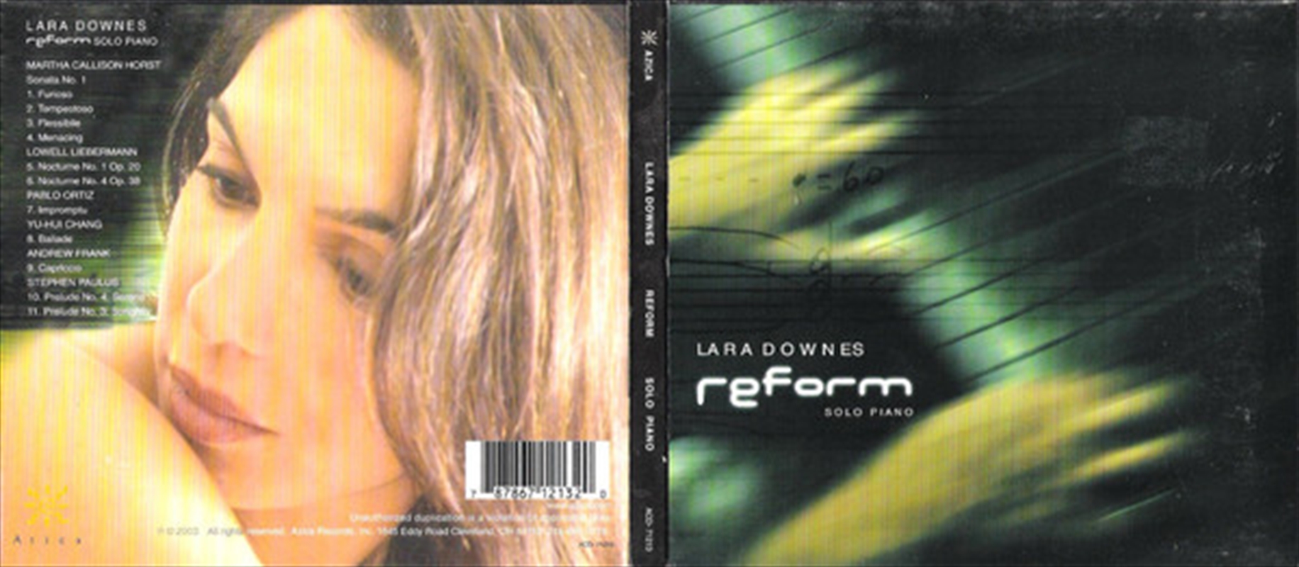 Reform: Solo Piano/Product Detail/Classical