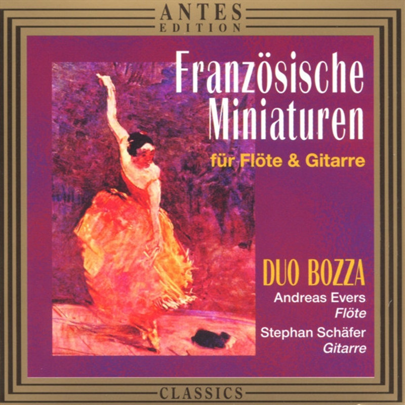 French Miniatures For Flute &/Product Detail/Classical