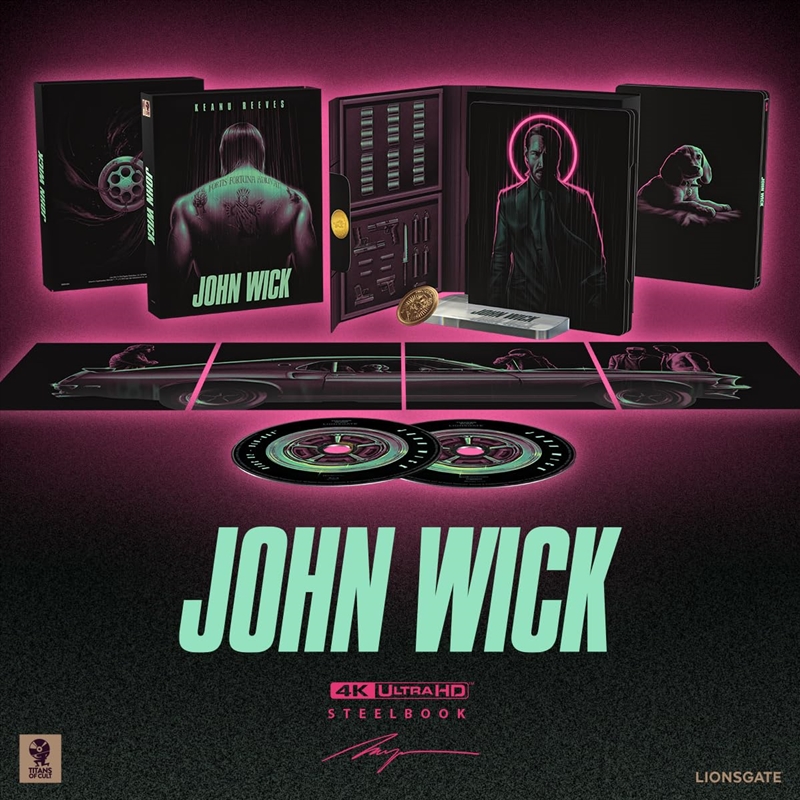 John Wick - Titans Of Cult  (Limited Edition Steelbook)/Product Detail/Thriller