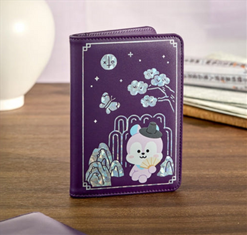 Bt21 - Premium K Edition Mother Of Pearl Graphic Passport Case (Mang)/Product Detail/KPOP Merch