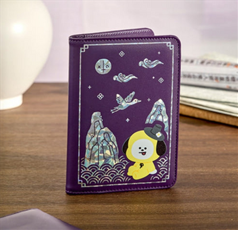Bt21 - Premium K Edition Mother Of Pearl Graphic Passport Case (Chimmy)/Product Detail/KPOP Merch