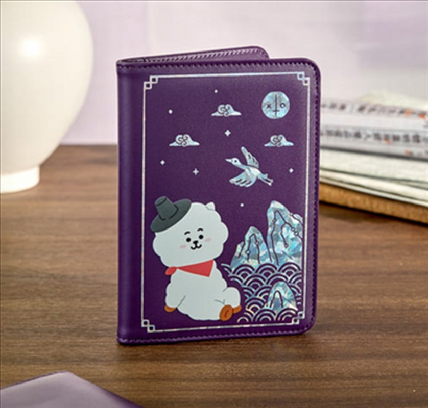 Bt21 - Premium K Edition Mother Of Pearl Graphic Passport Case (Rj)/Product Detail/KPOP Merch