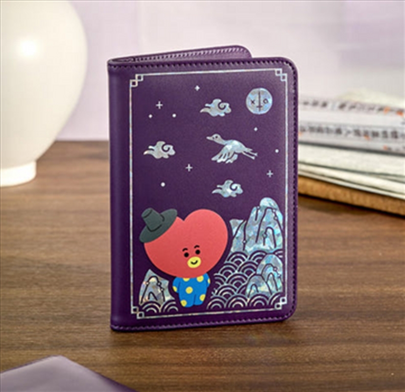Bt21 - Premium K Edition Mother Of Pearl Graphic Passport Case (Tata)/Product Detail/KPOP Merch
