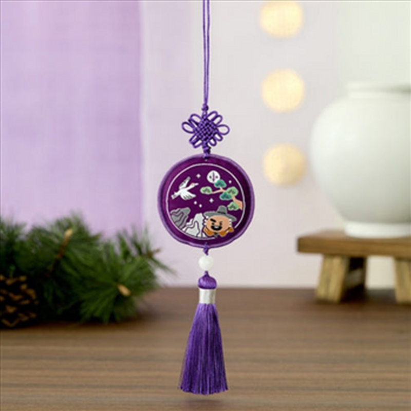 Bt21 - Premium K Edition Embroidered Tessle Keyring (Shooky)/Product Detail/KPOP Merch