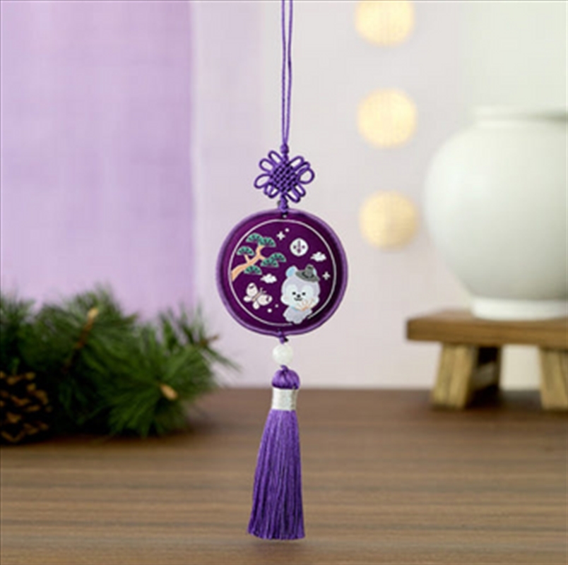 Bt21 - Premium K Edition Embroidered Tessle Keyring (Mang)/Product Detail/KPOP Merch