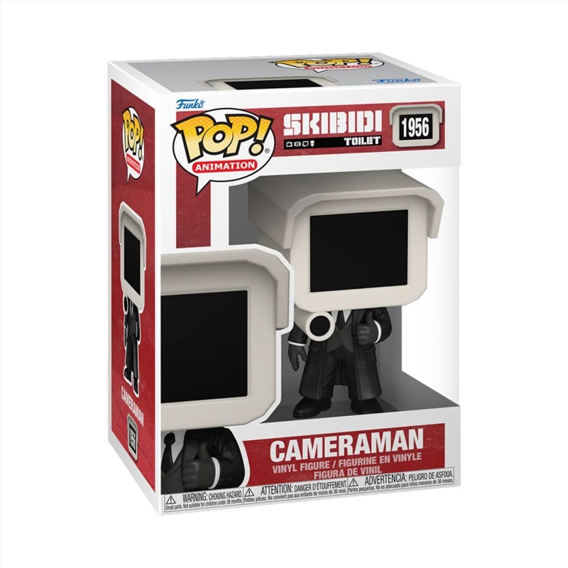 Skibidi Toilet - Cameraman Pop! Vinyl/Product Detail/Standard Pop Vinyl