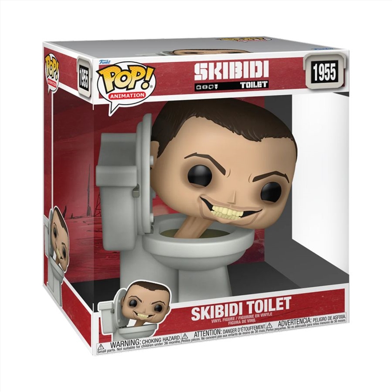 Skibidi Toilet - Skibidi Toilet 10" Pop! Vinyl/Product Detail/Large Pop Vinyl