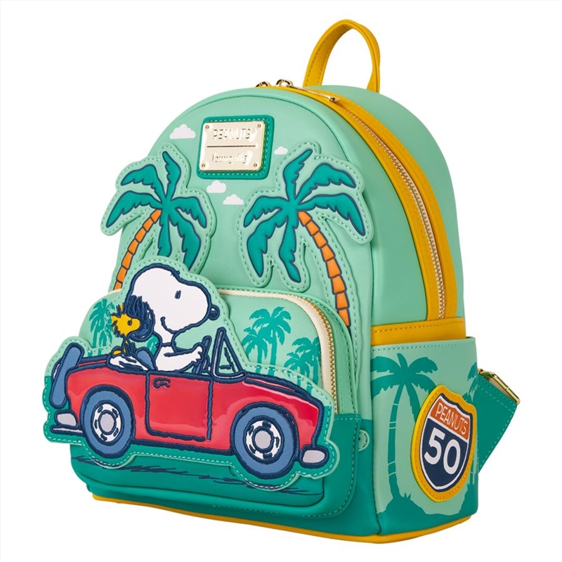 Loungefly Peanuts - Snoopy Road Trip Mini Backpack/Product Detail/Bags