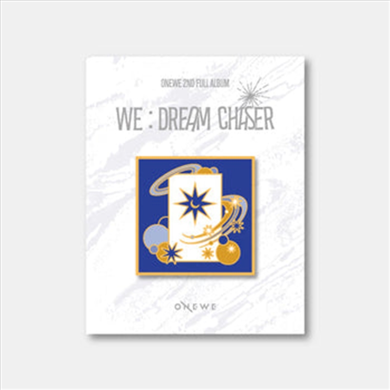Onewe - We: Dream Chaser 2nd Full Album Official Md Badge/Product Detail/KPOP Merch