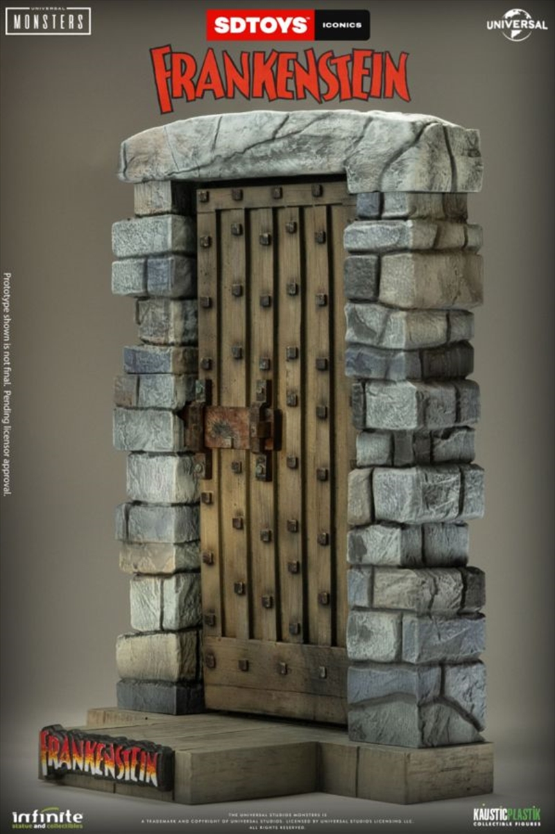 Universal Monsters - Frankenstein's Cell Door 1:6 Scale Diorama/Product Detail/Figurines