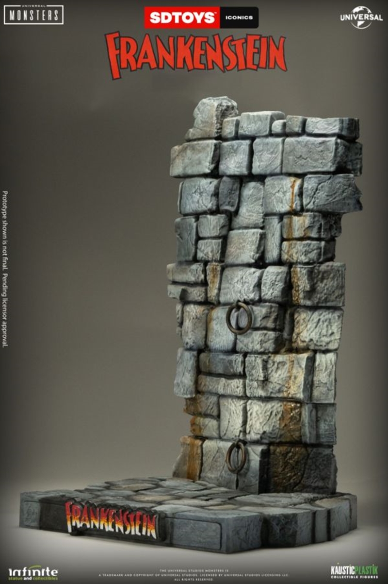 Universal Monsters - Frankenstein's Castle Wall 1:6 Scale Diorama/Product Detail/Figurines