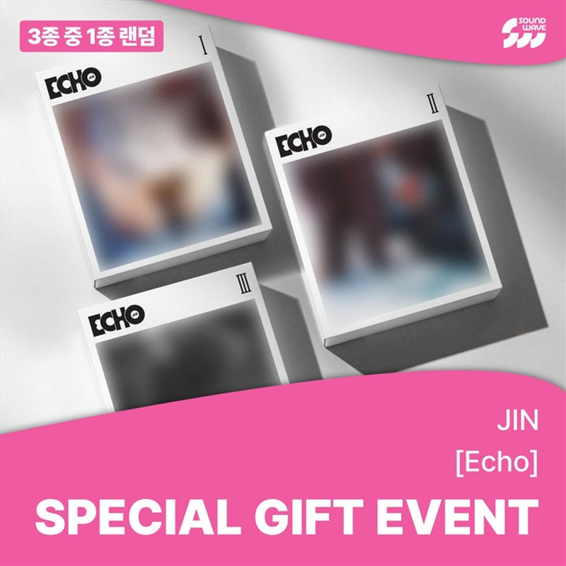 Bts Jin - Echo 2nd Solo Mini Album Soundwave Gift Standard Random/Product Detail/World