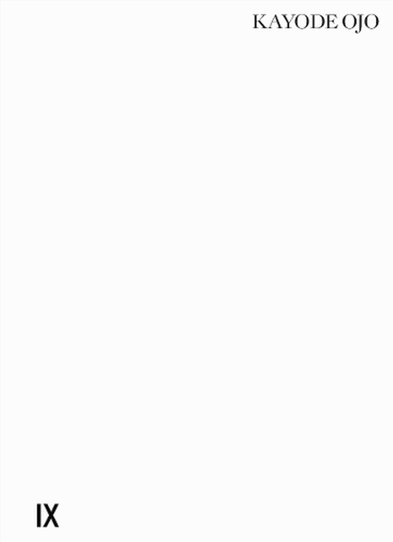 Kayode Ojo: EDEN/Product Detail/Reading