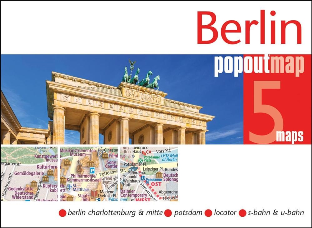 Berlin PopOut Map/Product Detail/Travel & Holidays