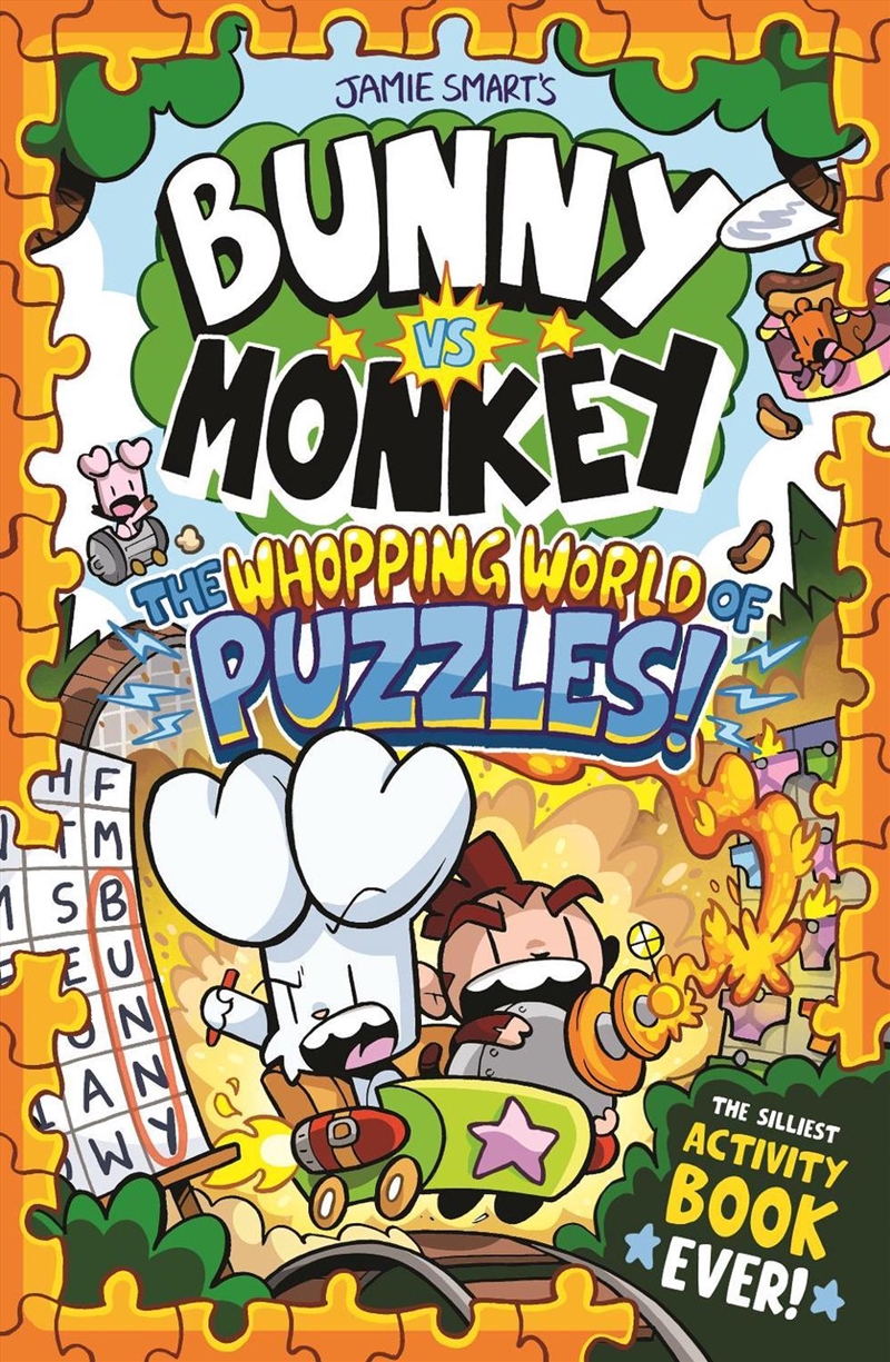 Bunny vs Monkey: The Whopping World of Puzzles/Product Detail/Childrens Fiction Books