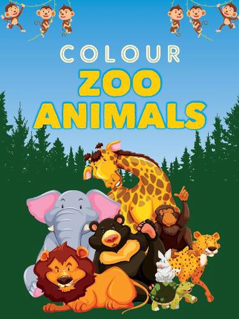 Colour Zoo Animals/Product Detail/Kids Colouring