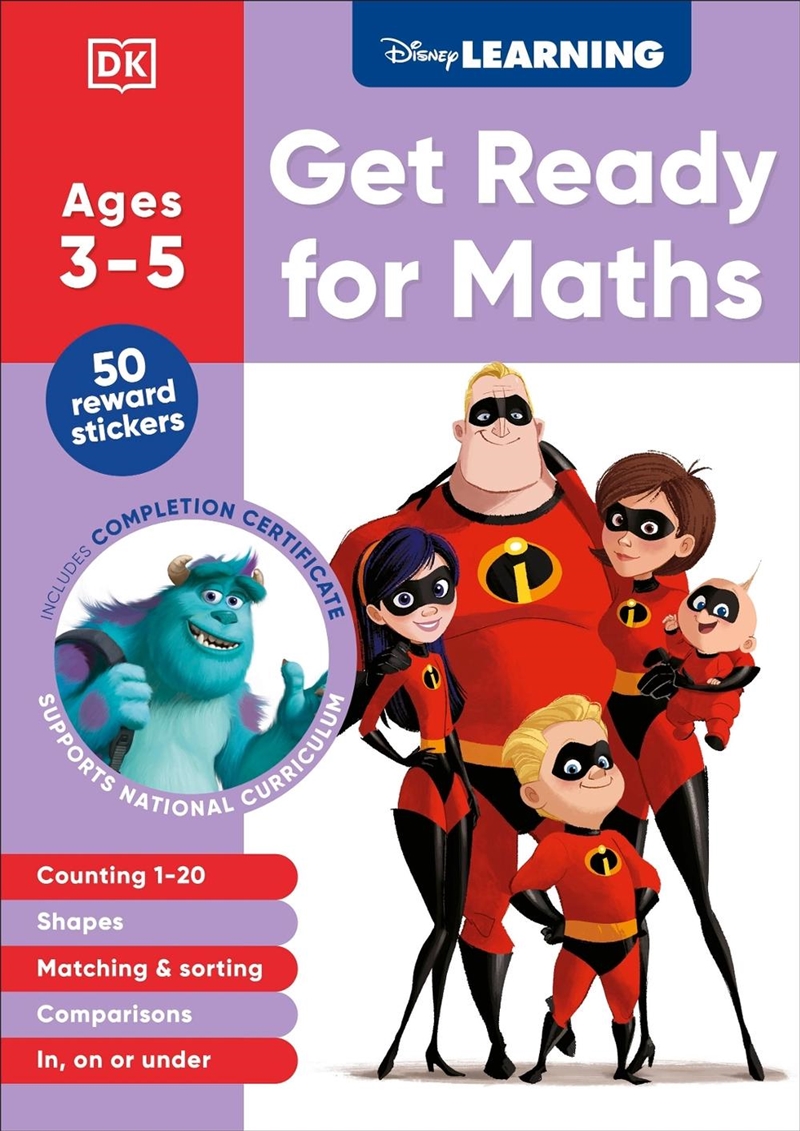 Disney Learning Get Ready For Maths/Product Detail/Early Childhood Fiction Books