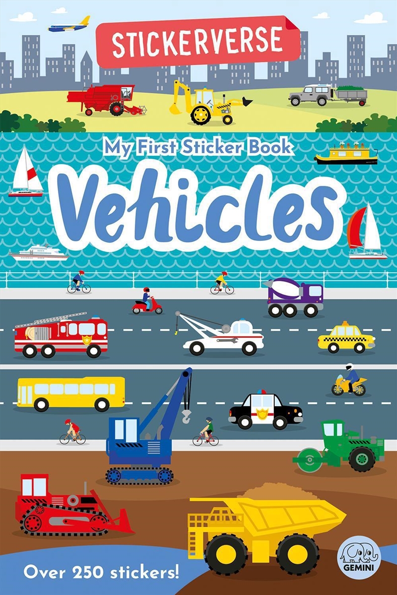 Stickerverse - My First Sticker Book Vehicles/Product Detail/Adult Books
