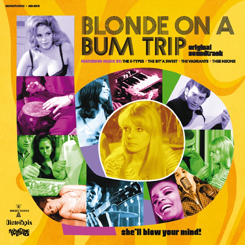 Blonde On A Bum Trip - Clear W Orange Swirl Vinyl/Product Detail/Soundtrack