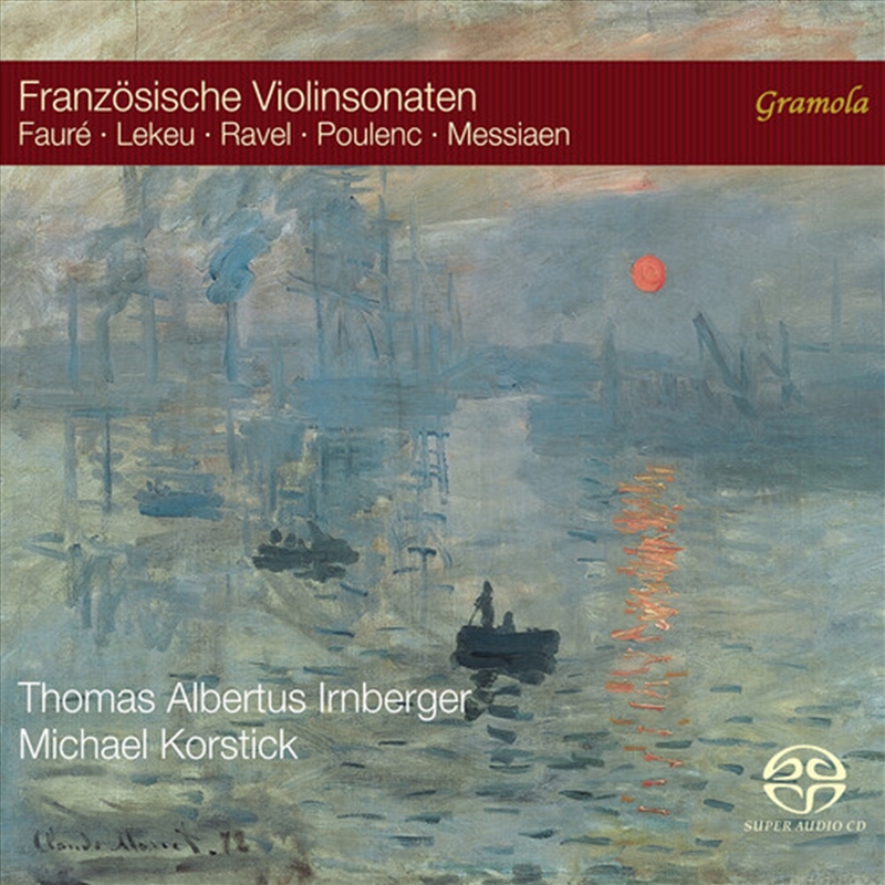 French Violin Sonatas/Product Detail/Classical