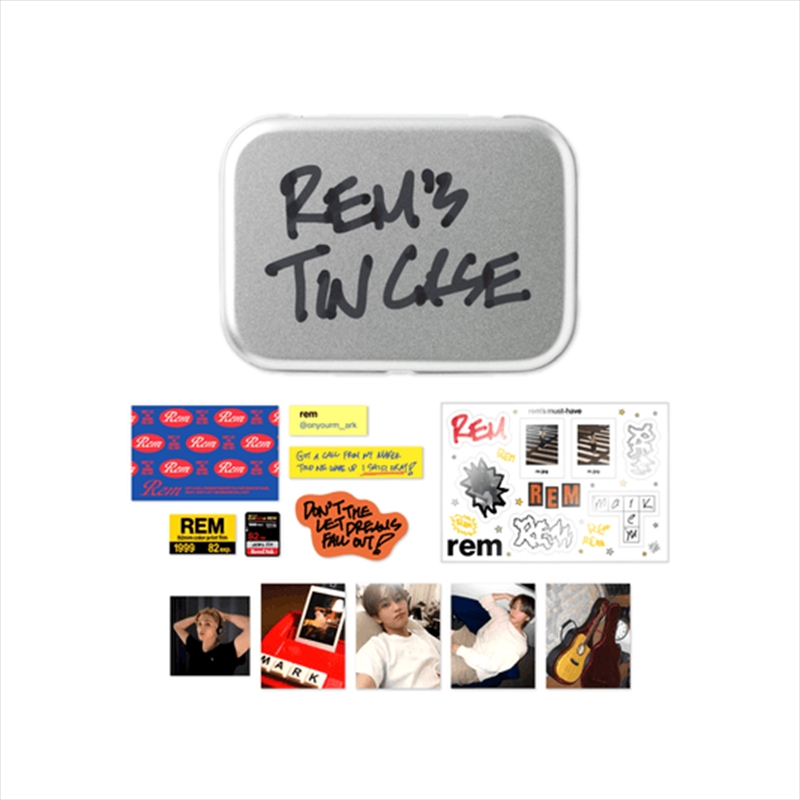 Nct Mark - The Firstfruit Official Md Rem's Tin Case/Product Detail/KPOP Merch