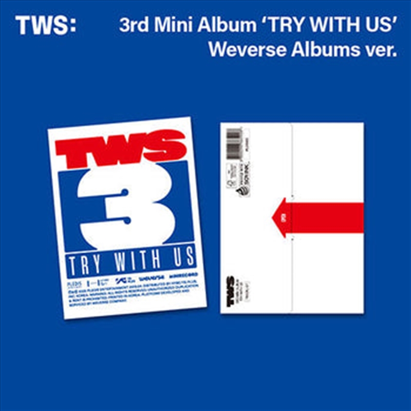 Tws - Try With Us 3rd Mini Album Weverse Albums Ver/Product Detail/KPOP Merch