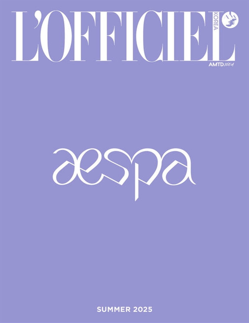Aespa - L'Officiel Korea Magazine Summer 2025 Special Issue B Cover/Product Detail/KPOP Merch