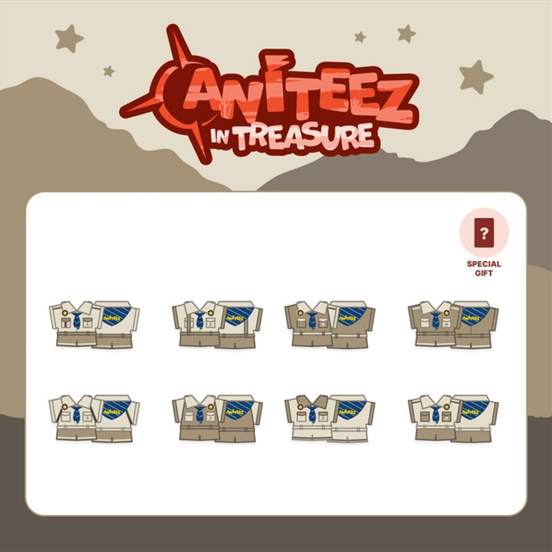 Ateez - Aniteez In Treasure Official Md Scouting Uniform Outfit Bbyongming/Product Detail/KPOP Merch