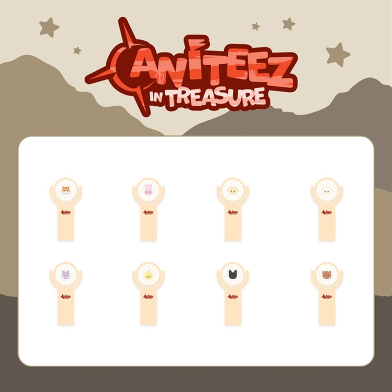 Ateez - Aniteez In Treasure Official Md Mini Fan Bbyongming/Product Detail/KPOP Merch