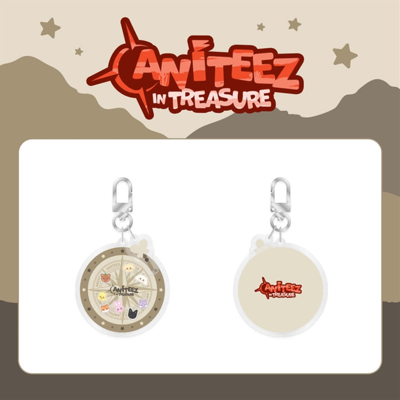 Ateez - Aniteez In Treasure Official Md Shaker Keyring/Product Detail/KPOP Merch
