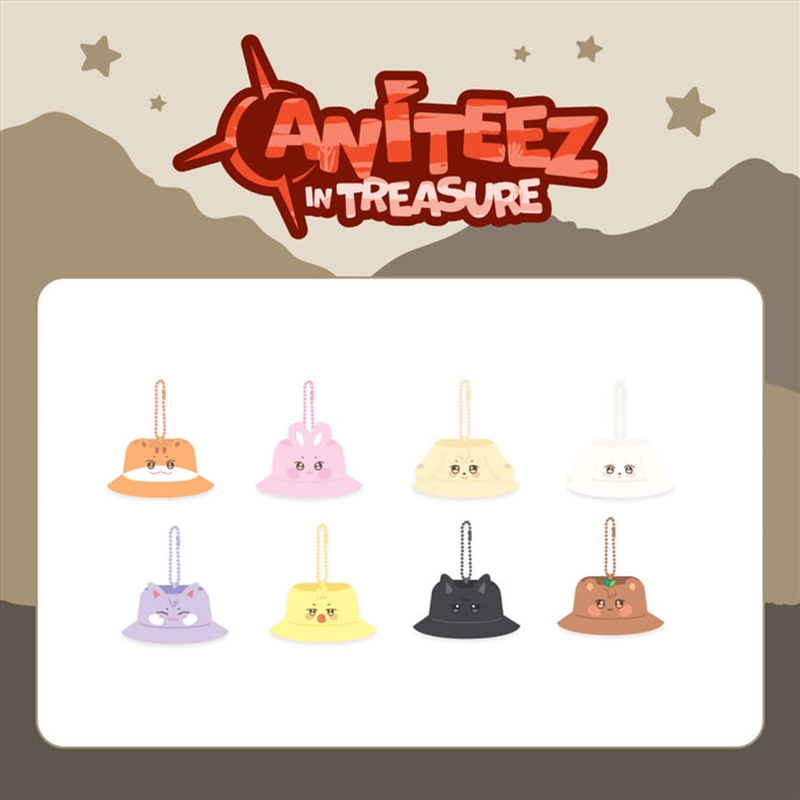 Ateez - Aniteez In Treasure Official Md Bucket Hat Keyring Bbyongming/Product Detail/KPOP Merch