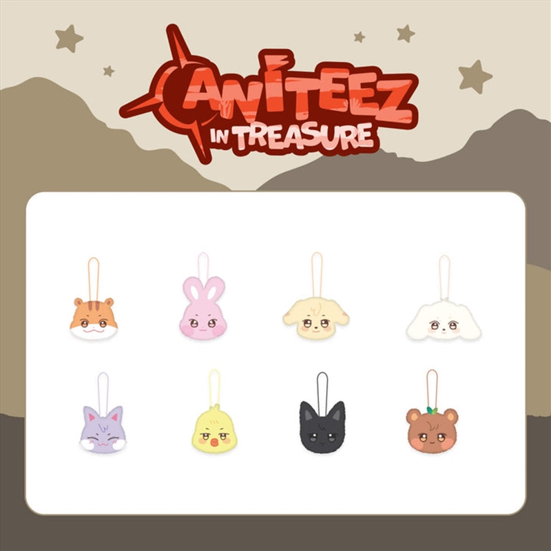 Ateez - Aniteez In Treasure Official Md Plush Name Tag Bbyongming/Product Detail/KPOP Merch