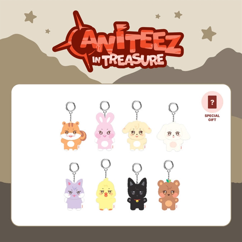 Ateez - Aniteez In Treasure Official Md Mini Plush Sandeoki/Product Detail/KPOP Merch