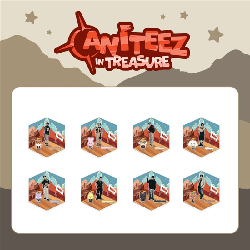 Ateez - Aniteez In Treasure Official Md Acrylic Treasure Stand Tyudeongi/Product Detail/KPOP Merch